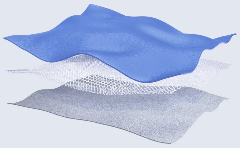 plush foam mid-layer